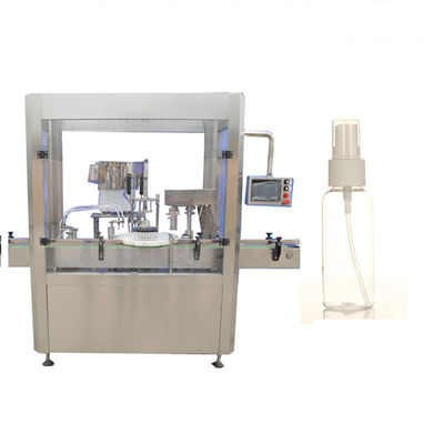 China 10-35 flessen per minuutshampoo het Vullen Machine, PLC Machine van het Controle de Automatische Flessenvullen leverancier
