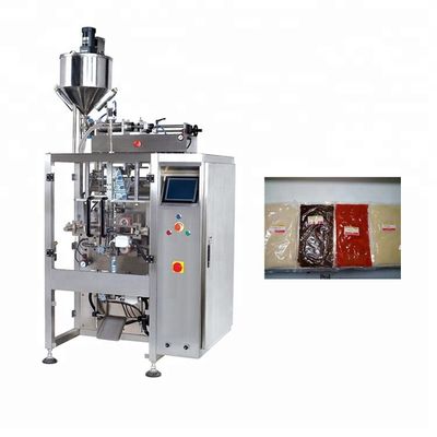China Pneumatische Controlhot-Saus het Vullen Machine, 10-50 zakken/min Ketchup Verpakkende Machine leverancier