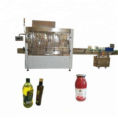 China PLC Controlehuisdier Flessenvullen en het Afdekken Machine voor Tomatenpuree/Hete Saus leverancier