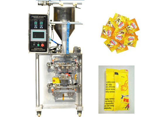 China De Tomatensaus Verpakkende Machine van de zuigerpomp, Automatische de Verpakkingsmachine van de Hoofdkussenverbinding leverancier